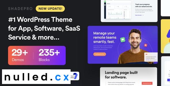 ShadePro Theme Nulled 3.4.7 Free Download