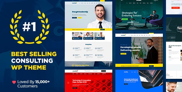 Consulting v6.1.4 – Business, Finance WordPress Theme