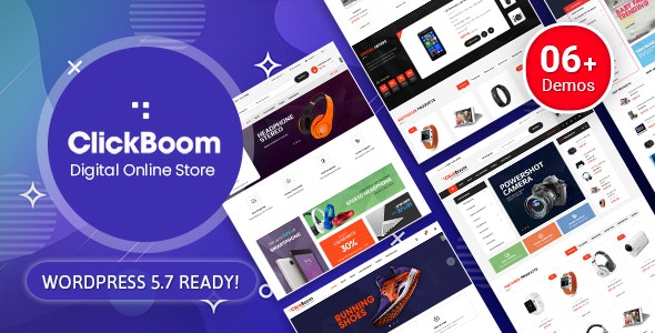 ClickBoom v1.6.6 – Digital Store WooCommerce WordPress Theme