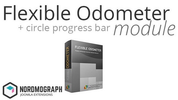 NordmoGraph – Flexible Odometer Counter and Circular Progress Bar module for Joomla v1.3