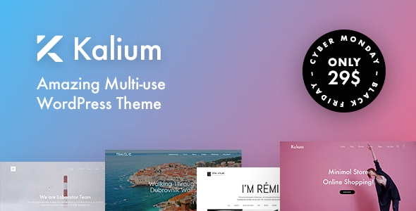 Kalium Theme Nulled v3.6 Free Download