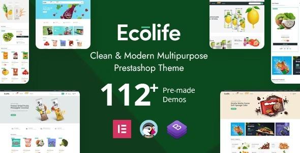 Ecolife Elementor Prestashop Theme v2.0.4 Free Download